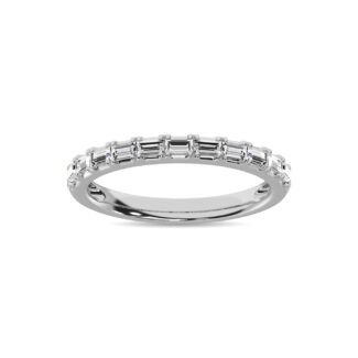 Diamond Anniversary Ring 1/10 Ct.tw in 14K White Gold