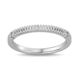 Diamond 1/2 Ct.tw Anniversary Band in 14K White Gold