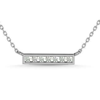 Diamond 1/4 Ct.Tw. Om Pendant in 10K White Gold