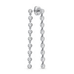 14K White Gold Diamond 1/2 Ct.Tw Fashion Earrings