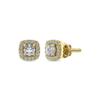 Diamond 1/3 Ct.tw Round Cut Fashion Ring in 10K Yellow Gold