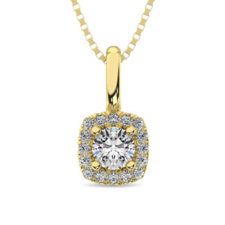 Diamond 1/5 Ct.tw Round Cut Fashion Ring in 10K Yellow Gold