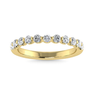 Diamond 1/4 Ct.Tw. Hoop Earrings in 14K Rose Gold