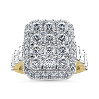 Diamond 2 Ct.Tw. Engagement Ring in 14K Yellow Gold